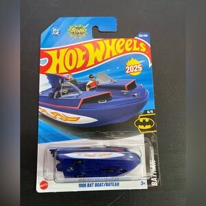 Hot Wheels 1966 Bat Boat - Blue by Hot Wheels